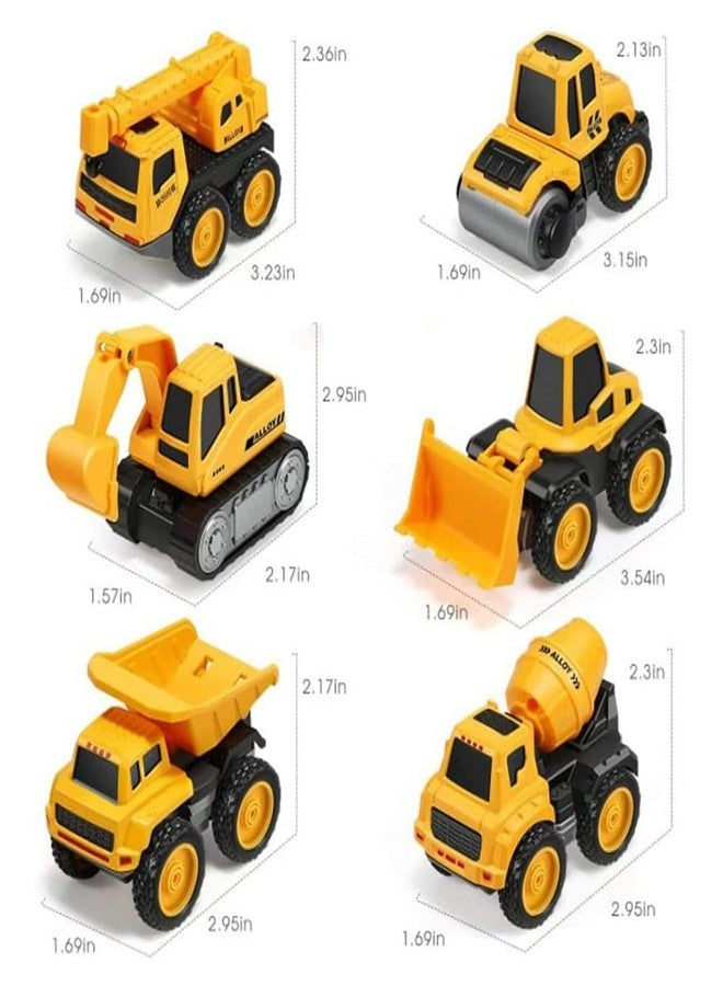 UKAXA Kids New Plastic Unbreakable Construction Bulldozer Excavator Loader Truck Vehicles for Kids Building Vehicle Engineer Toys Unbreakable Toy (Multi) - Image 2